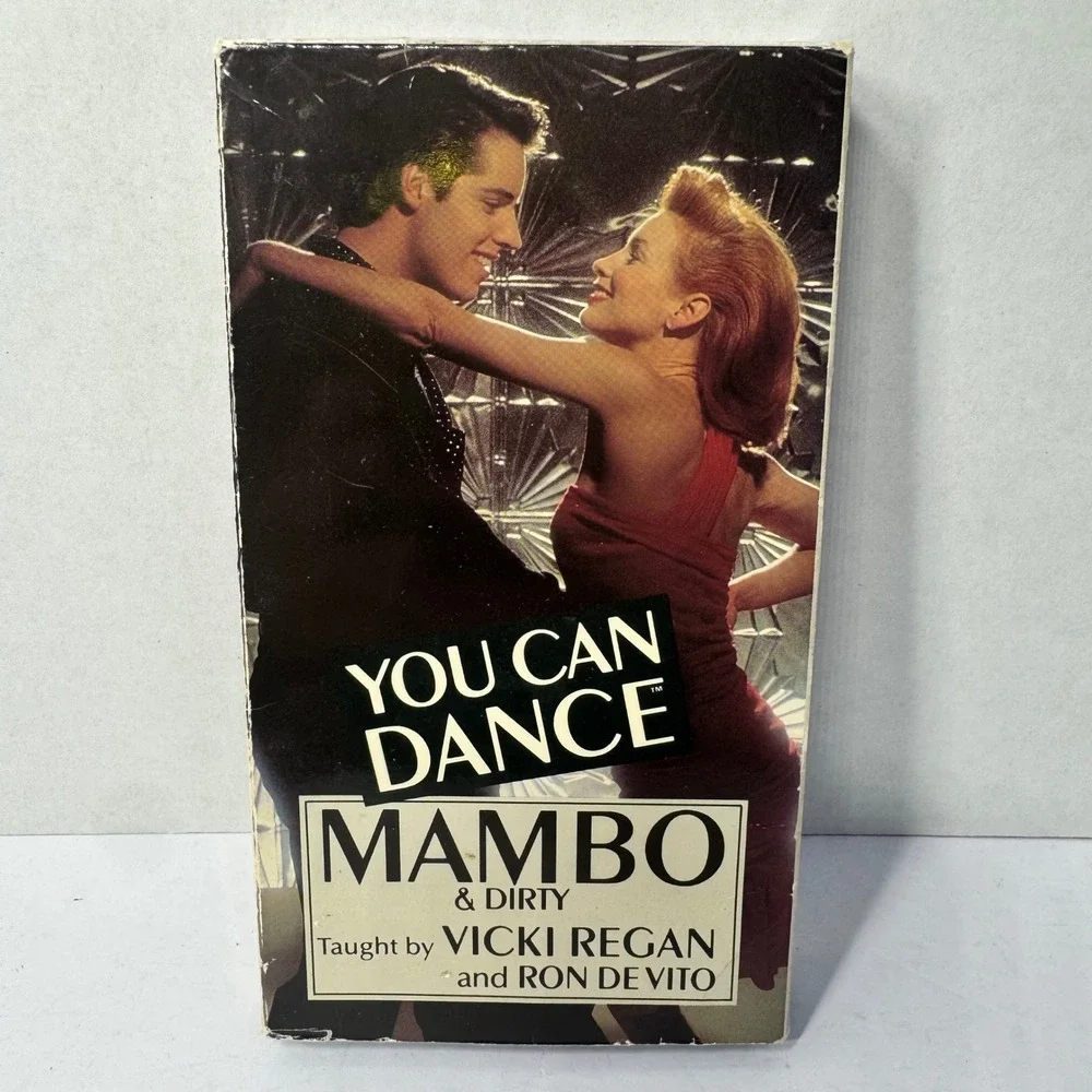 You Can Dance Mambo & Jitterbug‎ Swing Vintage VHS 1989 Vicki Regan Ron DeVito
